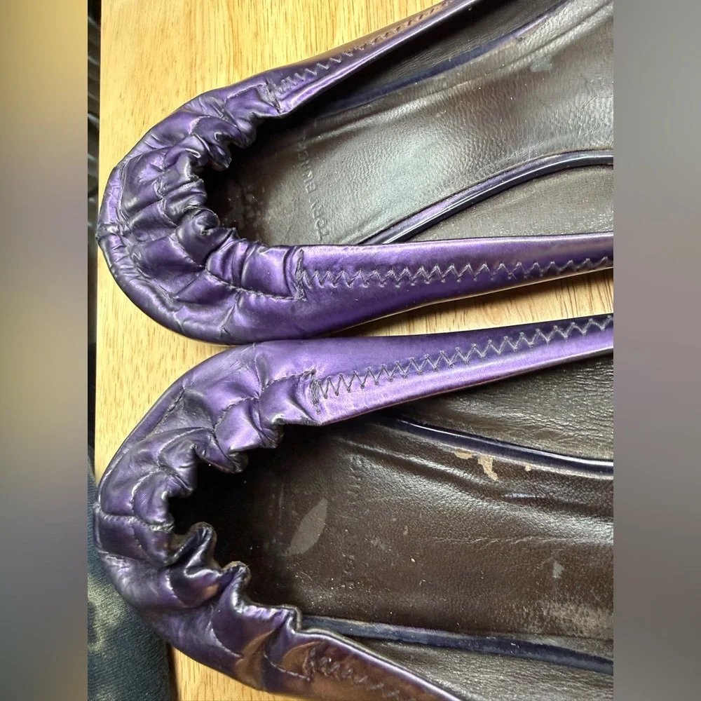 Tory Burch leather ballet